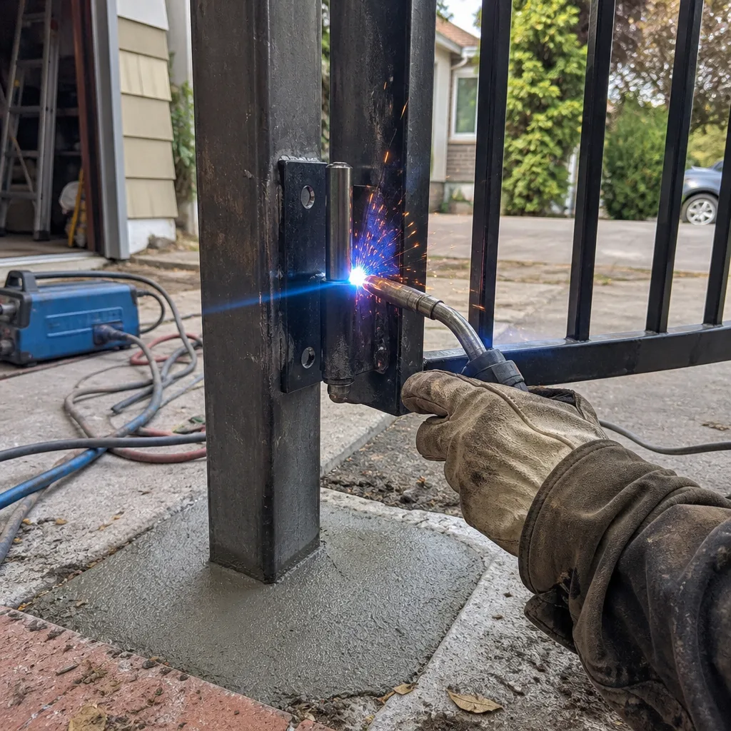 Pedestrian Gate Installation