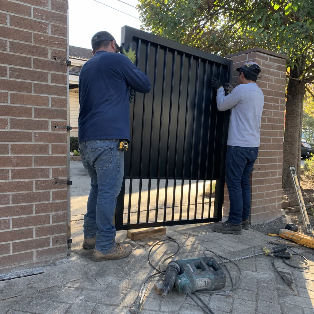 Driveway Gate Installation