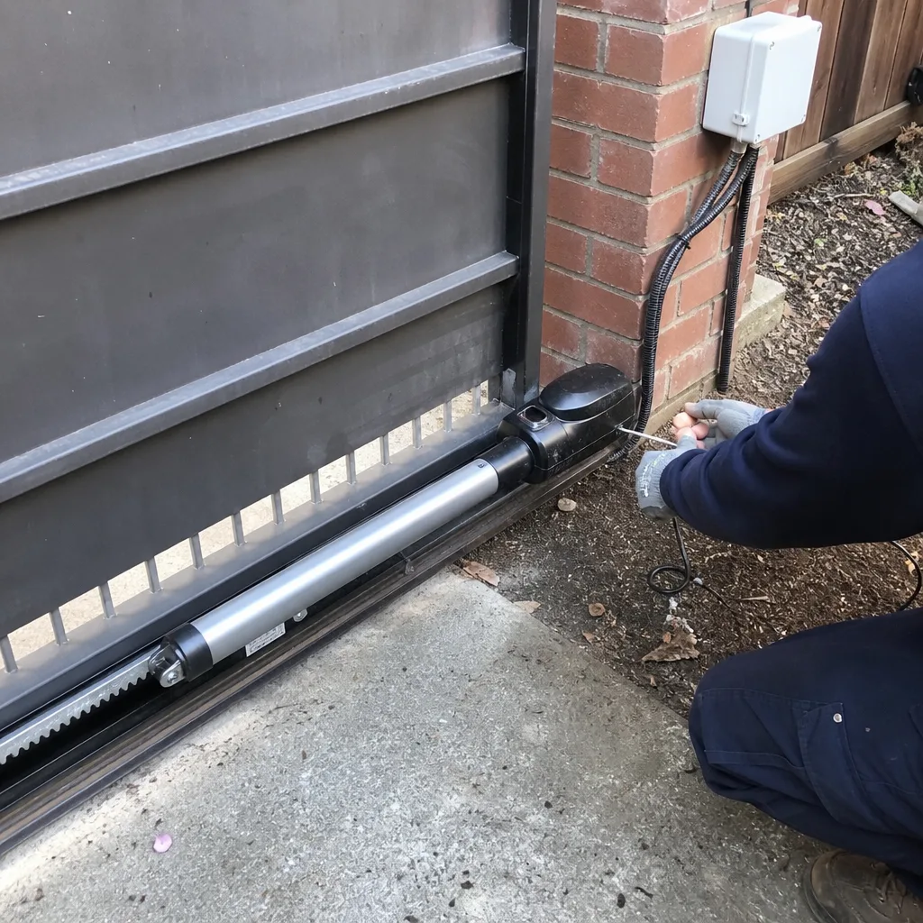 Double Gate Installation